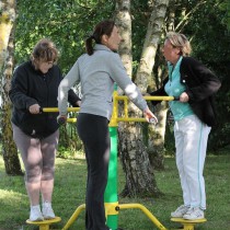 Aire de fitness en plein air convivial ASO France