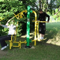 Aire de fitness en plein air amis ASO France