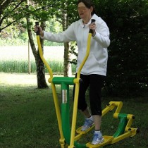 Aire de fitness en plein air sport ludique ASO France